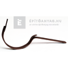 Colorferr 33 acél, egyenes csatornavas, rézbarna Colorferr 33 acél, egyenes csatornavas, rézbarna