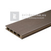 Márkamix Bergdeck WPC teraszburkolat csiszolt felület, dió,2,40 m/szál, 15 cm x 25mm Márkamix Bergdeck WPC teraszburkolat csiszolt felület, dió,2,40 m/szál, 15 cm x 25mm