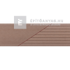 Márkamix Bergdeck WPC teraszburkolat csiszolt felület, gesztenye,2,40 m/szál, 15 cm x 25mm Márkamix Bergdeck WPC teraszburkolat csiszolt felület, gesztenye,2,40 m/szál, 15 cm x 25mm