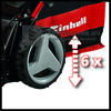 Einhell GP-CM 36/47 S HW Li (4x4,0Ah) akkus fűnyíró Einhell GP-CM 36/47 S HW Li (4x4,0Ah) akkus fűnyíró