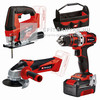 Einhell TE-TK 18/3 Li Kit (JS+CD+AG) akkus szerszámgép szett Einhell TE-TK 18/3 Li Kit (JS+CD+AG) akkus szerszámgép szett