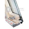 Roto Designo WDF R88C H WD Fa tetőtéri ablak felnyíló, alsó kilinccsel 7/14, 74x140 cm Roto Designo WDF R88C H WD Fa tetőtéri ablak felnyíló, alsó kilinccsel 7/14, 74x140 cm