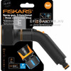 Fiskars Comfort locsolópisztoly, 3 funkciós  + CF tömlőcsatlakozó 13-15mm, STOP