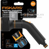 Fiskars Comfort locsolópisztoly, 3 funkciós + CF tömlőcsatlakozó 13-15mm, STOP Fiskars Comfort locsolópisztoly, 3 funkciós + CF tömlőcsatlakozó 13-15mm, STOP