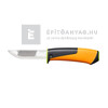 Fiskars Kés épületgépészeti munkákhoz, tokba épített élezővel Fiskars Kés épületgépészeti munkákhoz, tokba épített élezővel