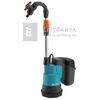 Gardena akkumulátoros hordóürítő szivattyú 2000/2 18V P4A akkumulátorral Gardena akkumulátoros hordóürítő szivattyú 2000/2 18V P4A akkumulátorral