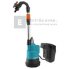 Gardena akkumulátoros hordóürítő szivattyú 2000/2 18V P4A akkumulátorral Gardena akkumulátoros hordóürítő szivattyú 2000/2 18V P4A akkumulátorral