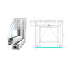 Königablak Veka 76 MD 2r üv FIX 120x150 cm fehér ablak Königablak Veka 76 MD 2r üv FIX 120x150 cm fehér ablak