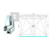 Königablak Veka 76 MD 2r üv BNY-BNY 150x120 cm fehér kétszárnyú tokosztott ablak Königablak Veka 76 MD 2r üv BNY-BNY 150x120 cm fehér kétszárnyú tokosztott ablak