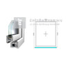Königablak Veka 82 MD 3r üv FIX 120x150 cm fehér ablak Königablak Veka 82 MD 3r üv FIX 120x150 cm fehér ablak