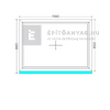Königablak Veka 82 MD 3r üv FIX 120x90 cm fehér ablak
