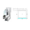 Königablak Veka 82 MD 3r üv FIX 90x90 cm fehér ablak Königablak Veka 82 MD 3r üv FIX 90x90 cm fehér ablak