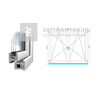 Königablak Veka 82 MD 3r üv BNY-BNY 170x145 cm fehér kétszárnyú tokosztott ablak Königablak Veka 82 MD 3r üv BNY-BNY 170x145 cm fehér kétszárnyú tokosztott ablak