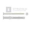 Koelner B-KDS10120 tokrögzítő tipli 8x120 mm + süllyesztettfejű csavar horganyzott 6,8x125 mm 6 d Koelner B-KDS10120 tokrögzítő tipli 8x120 mm + süllyesztettfejű csavar horganyzott 6,8x125 mm 6 d
