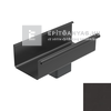 Galeco STAL2 szögletes 150 grafit lefolyó csonk, 80x70 mm PVC csonkkal Galeco STAL2 szögletes 150 grafit lefolyó csonk, 80x70 mm PVC csonkkal