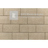 Leier Modern kerítéskő félkő natúr, beige 20x20x20 cm