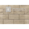 Leier Modern kerítéskő félkő natúr, satírozott beige-barna 20x20x20 cm