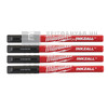 Milwaukee Inkzall filctoll 0,6 mm hegyű fekete (4 darabos kiszerelés) Milwaukee Inkzall filctoll 0,6 mm hegyű fekete (4 darabos kiszerelés)