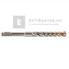 Milwaukee MX4 SDS-Plus 4 élű fúrószár 14 x 150/210 mm Milwaukee MX4 SDS-Plus 4 élű fúrószár 14 x 150/210 mm