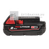 Milwaukee M18B2 REDLITHIUM™-ION akkumulátor18 V 2,0 AH Milwaukee M18B2 REDLITHIUM™-ION akkumulátor18 V 2,0 AH