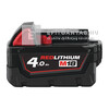 Milwaukee M18B4 REDLITHIUM™-ION akkumulátor 18 V 4,0 AH Milwaukee M18B4 REDLITHIUM™-ION akkumulátor 18 V 4,0 AH