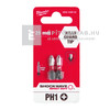 Milwaukee Shockwave bit PH1 25mm-2db Milwaukee Shockwave bit PH1 25mm-2db