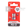 Milwaukee Shockwave bit PZ3 25mm-2db Milwaukee Shockwave bit PZ3 25mm-2db