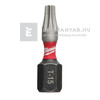 Milwaukee Shockwave bit TX15 25mm-2db Milwaukee Shockwave bit TX15 25mm-2db