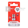 Milwaukee Shockwave bit TX20 25mm-2db Milwaukee Shockwave bit TX20 25mm-2db