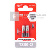 Milwaukee Shockwave bit TX30 25mm-2db Milwaukee Shockwave bit TX30 25mm-2db