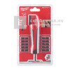 Milwaukee Shockwave sarokcsavarozó adapter, bitekkel Milwaukee Shockwave sarokcsavarozó adapter, bitekkel