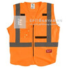 Milwaukee láthatósági mellény, narancssárga 2XL/3XL 1 db Milwaukee láthatósági mellény, narancssárga 2XL/3XL 1 db