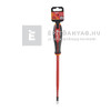 Milwaukee VDE csavarhúzó 3 oldalú markolattal SL 1,2x8x175 Milwaukee VDE csavarhúzó 3 oldalú markolattal SL 1,2x8x175