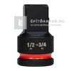 Milwaukee adapter 1/2´´ 3/4´´ gépi 1 db Milwaukee adapter 1/2´´ 3/4´´ gépi 1 db
