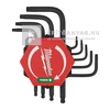 Milwaukee Torx L-alakú kompakt kulcs készlet T10-T50, 9 részes Milwaukee Torx L-alakú kompakt kulcs készlet T10-T50, 9 részes