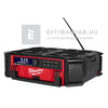 Milwaukee M18PRCDAB+-0 M18 Packout rádió/töltő Milwaukee M18PRCDAB+-0 M18 Packout rádió/töltő