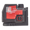 Milwaukee M12CLLP-0C M12 zöld keresztvonal- és pontlézer Milwaukee M12CLLP-0C M12 zöld keresztvonal- és pontlézer