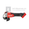 Milwaukee M18FSAGV125XB-0X változtatható sebességű sarokcsiszoló