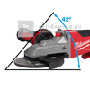 Milwaukee M18FSAGF125XPDB-0X M18 Fuel laposfejű 125 mm sarokcsiszoló fékező funkcióval Milwaukee M18FSAGF125XPDB-0X M18 Fuel laposfejű 125 mm sarokcsiszoló fékező funkcióval