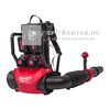Milwaukee M18F2BPB-124 dupla akkumulátoros háti lombfúvó Milwaukee M18F2BPB-124 dupla akkumulátoros háti lombfúvó