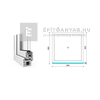 EkoSun 70 CL 2r üv Fix 90x90 cm fehér fix ablak EkoSun 70 CL 2r üv Fix 90x90 cm fehér fix ablak