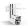 GreenEvolution 76 3D  3r üv  BNY 90x120 cm jobb fehér egyszárnyú ablak