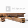 Orha (Everest Steel) Tartó sín - U profil 5000 mm, dió Orha (Everest Steel) Tartó sín - U profil 5000 mm, dió