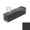 Galeco PVC2 szögletes 080 grafit lefolyócső 80x70 mm, 4 m Galeco PVC2 szögletes 080 grafit lefolyócső 80x70 mm, 4 m