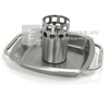 SpaTrend Broil King Rozsdamentes csirkesütő tál SpaTrend Broil King Rozsdamentes csirkesütő tál