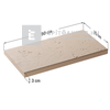 Star Stone Róma Clasic fedlap 50x25x3 cm smoke Star Stone Róma Clasic fedlap 50x25x3 cm smoke