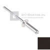 Galeco alumínium szegecs 3,2x0,8 mm RAL8019 barna Galeco alumínium szegecs 3,2x0,8 mm RAL8019 barna