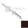 Galeco alumínium szegecs 3,2x0,8 mm RAL8017 csokoládé Galeco alumínium szegecs 3,2x0,8 mm RAL8017 csokoládé