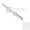 Galeco alumínium szegecs, 3,2x0,8 mm, fehér Galeco alumínium szegecs, 3,2x0,8 mm, fehér