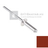 Galeco alumínium szegecs 3,2x0,8 mm RAL8004 téglavörös Galeco alumínium szegecs 3,2x0,8 mm RAL8004 téglavörös